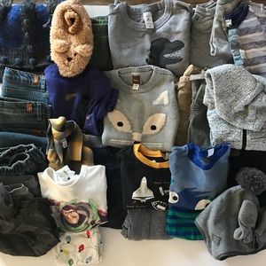 Large Bundle Boys Clothes 2T